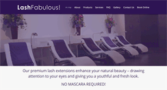 Desktop Screenshot of lashfabulous.com